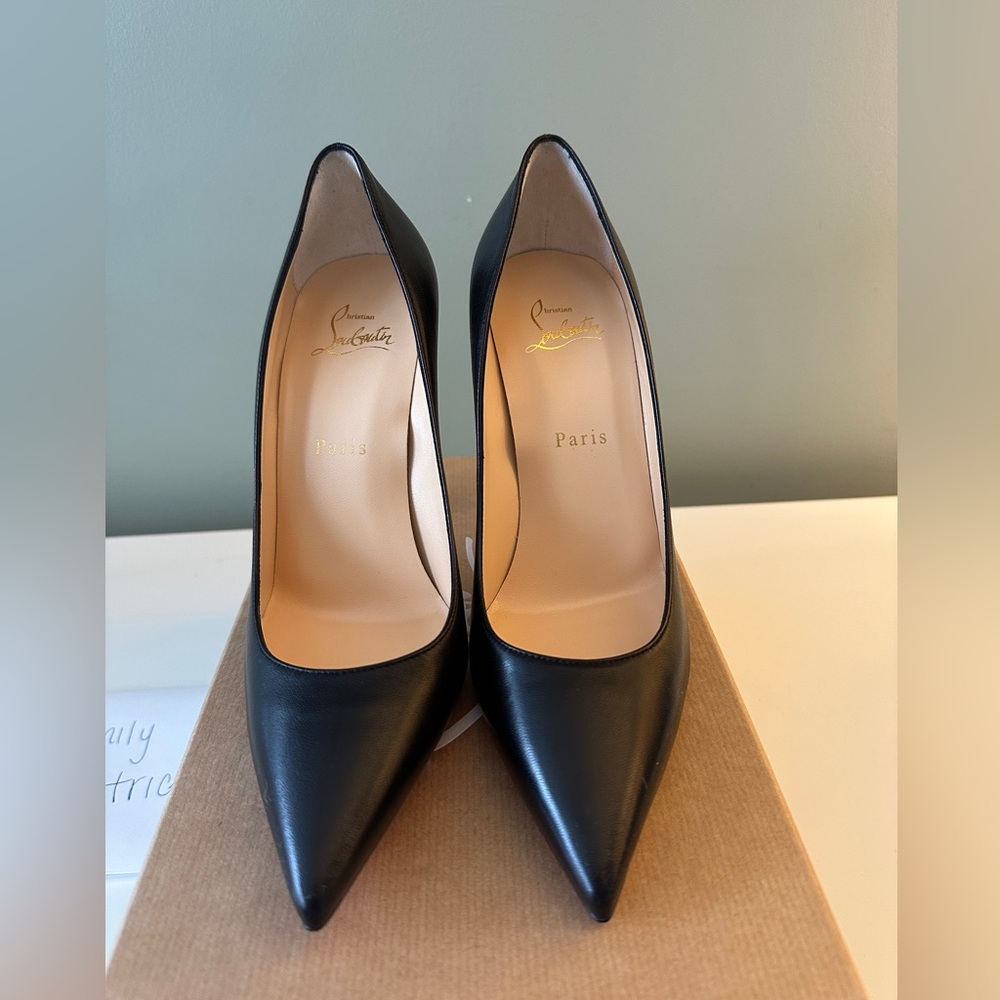 Christian Louboutin Kate 100mm. Size 8.5 - Picture 3 of 6